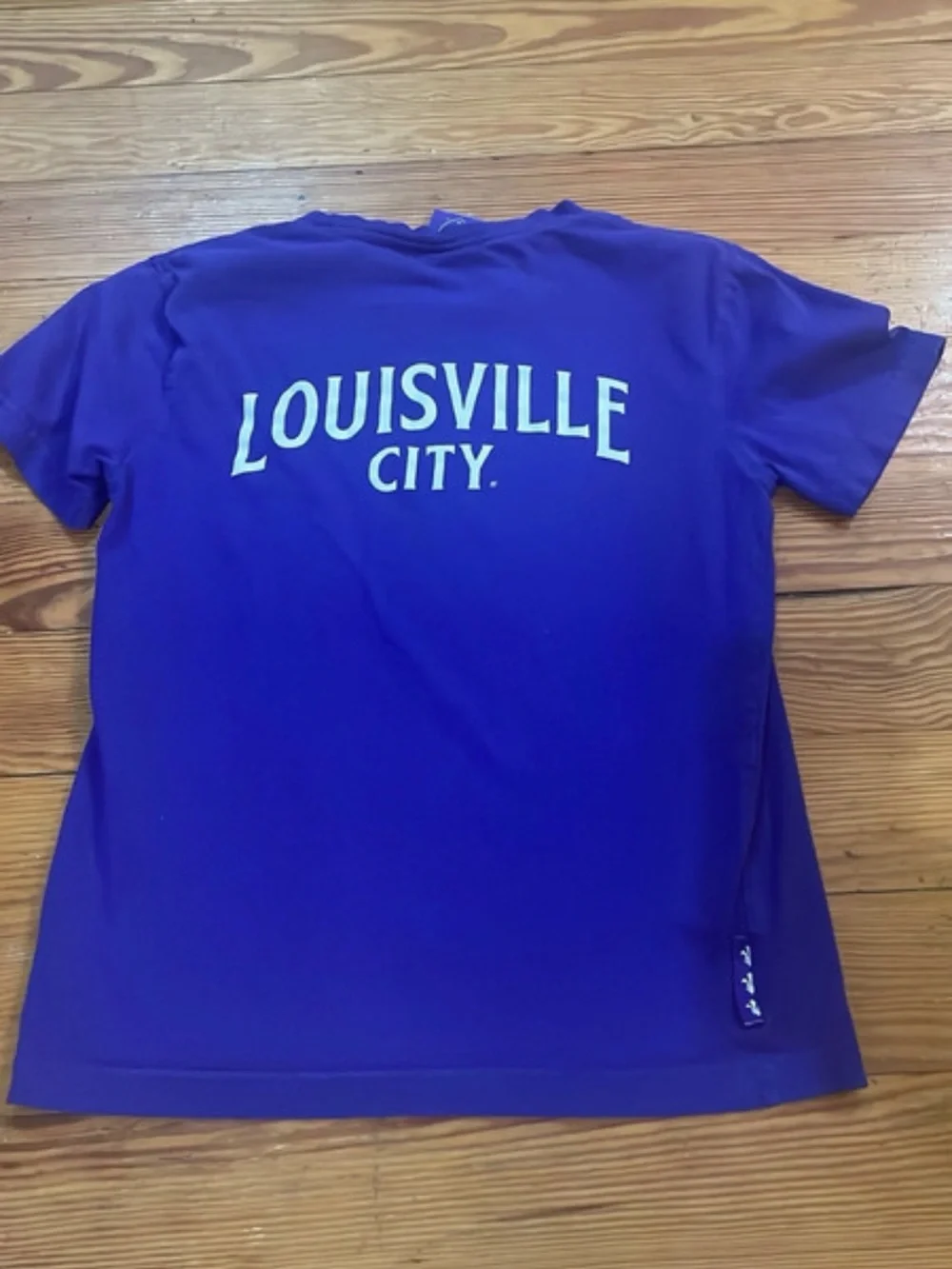 Louisville City Youth Purple Graphic Tee